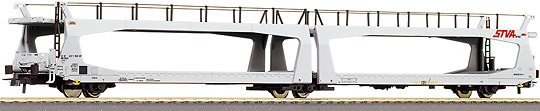 Automobile transport car "STVA"<br /><a href='images/pictures/Roco/66534.jpg' target='_blank'>Full size image</a>